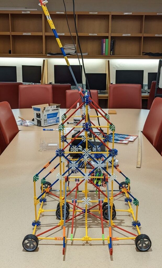 A K'Nex Trebuchet from the PHY 330 Final Project
